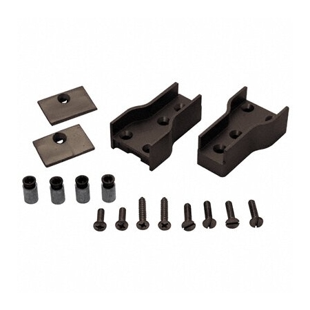 Jackson Dark Bronze 896 Mullion Mounting Package W/ Top and Bottom Shoe 30702624